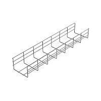 Лоток проволочный 100х100 L3000 сталь 4мм PL100-100-3000 оцинк. КМ LO0667