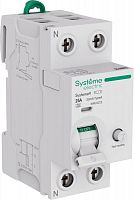 Выключатель дифференциального тока 2п 25А 30мА тип A ВДТ Systeme9 230В SE S9R22225