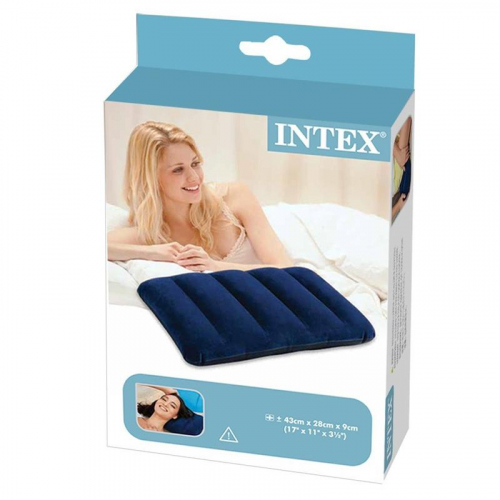 Подушка надувная флокированная 43х28х9см (68672) INTEX 6941057403878 фото 2