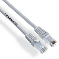Патч-корд кат.6 U/UTP 24 AWG LSZH 1м TOKOV PRO TKP-PC06-6U-CULSZH-1M