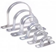Скоба крепежная двухлапковая СД 38-40 (уп.50шт) ГОФРОМАТИК zeta41618