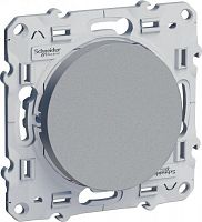Механизм выключателя 1-кл. СП Odace 10А IP21 (сх. 1) алюм. SchE S53R201