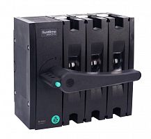 Выключатель-разъединитель SYSTEMEPACT SD250 3п 200А рукоятка слева фронт. (зак. отдельно) SE SSD02503LF0200