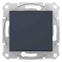 Механизм выключателя 1-кл. СП Sedna 10А IP20 (сх. 1) 250В графит SchE SDN0100170
