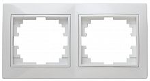 Рамка 2-м СП Plano 1-502-01 гор. бел. Intro Б0027625