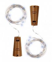 Гирлянда "Пробки" DC-G04-20WS2 20 LED 3х(LR44/LR1154/AG13/G13) в компл. бел. (уп.2шт) ФАZА 5059696