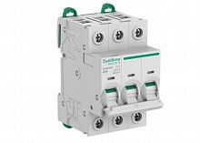 Выключатель автоматический 3п C 10А 6кА Systeme9 400В SE S9F22310