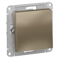 Механизм выключателя 1-кл. СП AtlasDesign 10А IP20 (сх. 1) 10AX шампань SchE ATN000511