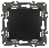 Выключатель 1-кл. СП Elegance 14-1101-05 10А IP20 250В 10AX механизм антрацит Эра Б0034212