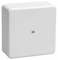 Коробка распаячная ОП КМ 75х75х28 бел. IEK UKO10-075-075-028-K01-E