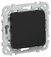 Выключатель 1-кл. СП FLITE ВС11-1-0-ФлЧ 10А механизм черн. IEK FI-V10-0-10-1-K02