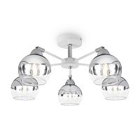 Светильник Jasper 60Вт E27х5 IP20 подвесной Freya FR5225PL-05W