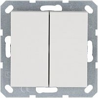 Выключатель 2-кл. 10А IP20 механизм бел. глянцевый Jasmart G3023W