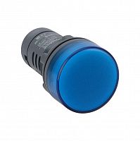 Лампа сигнальная монобл. SB7 22мм LED 230В AC син. SE SB7EV06MP