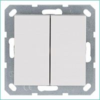 Переключатель перекрестный 1-кл. 10А IP20 механизм бел. глянцевый Jasmart G3013W