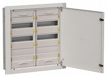 Корпус ЩРв-72 (2х36) TITAN 5 630х625х130 IP31 метал. сер. IEK TI5-50-V-2X036-31-7035