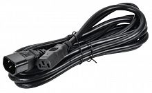Кабель электропитания PDU 3х1.5 3м с разъемами С13-C14 ITK PC-C13C14-3M
