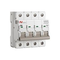 Выключатель автоматический модульный 4п C 20А 6кА AV-6 AVERES EKF mcb6-4-20C-av