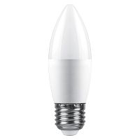 Лампа светодиодная SBC3720 20Вт C37 свеча 4000К E27 230В SAFFIT 55270