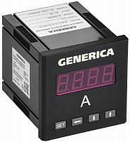 Амперметр цифровой щитовой 1ф 72х72 LED GENERICA IDA11-5-1-0-LED-G