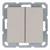 Переключатель перекрестный 2-кл. 10А IP20 механизм тауп Jasmart G3014T