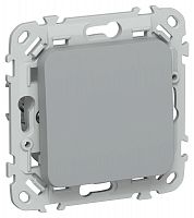 Выключатель 1-кл. СП FLITE ВС11-1-0-ФлС 10А механизм сер. IEK FI-V10-0-10-1-K03