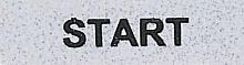 Табличка "START" 8мм EMAS BET08START