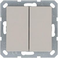 Выключатель 2-кл. 10А IP20 механизм тауп Jasmart G3023T