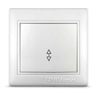 Выключатель проходной 1-кл. СП Севиль 10А IP20 бел. UNIVersal С0025