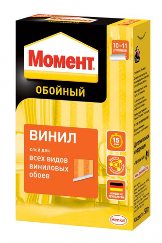 Клей обойный "Момент Винил" 500г Момент Б0034798 Клей обойный "Момент Винил" 500г Момент Б0034798