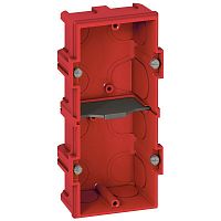Коробка монтажная 2-м Batibox Г=40мм вертикал./горизонт. для кирп. стен Leg 080142